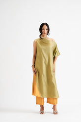 Jamia- asymetric off shoulder dress